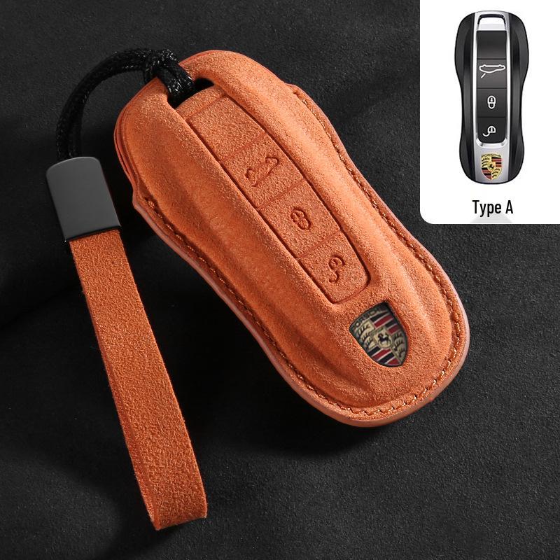 Чехол для ключей Porsche для новых Cayenne, Macan, 718, Taycan, Panamera и 911