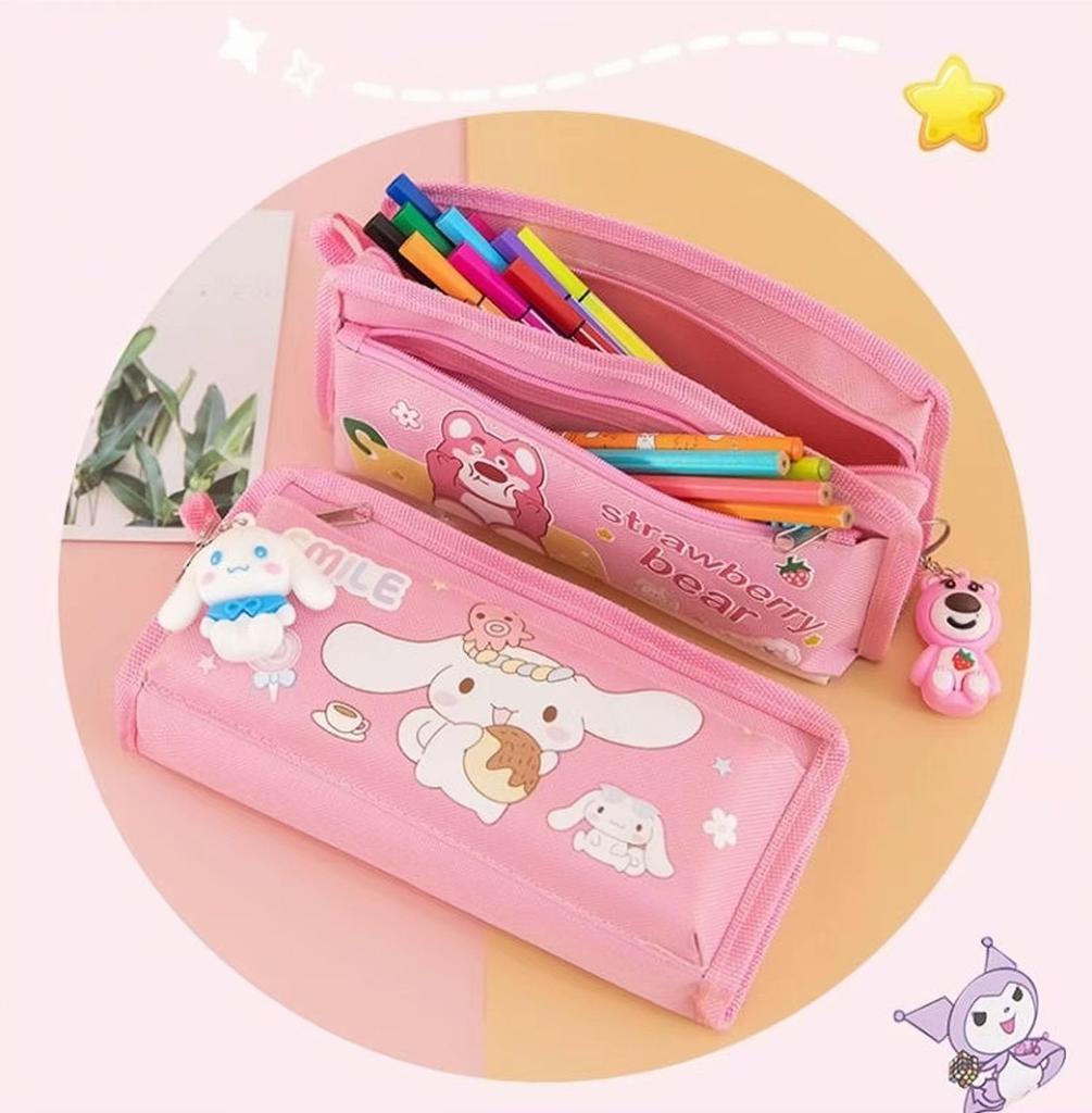 LYLIDIA My Melody Ручка Карандаш Карандаш My Melody Ручка Хранение Большой Вместимости Макияж My Melody Хранение Канцелярских Товаров Для Начальной Школы Средней Школы