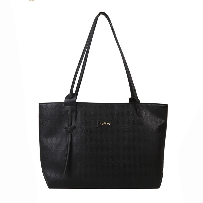 Trendy Bag Women's Large-capacity Autumn New Niche Casual Shoulder Bag Texture Class Commuter Tote Bag