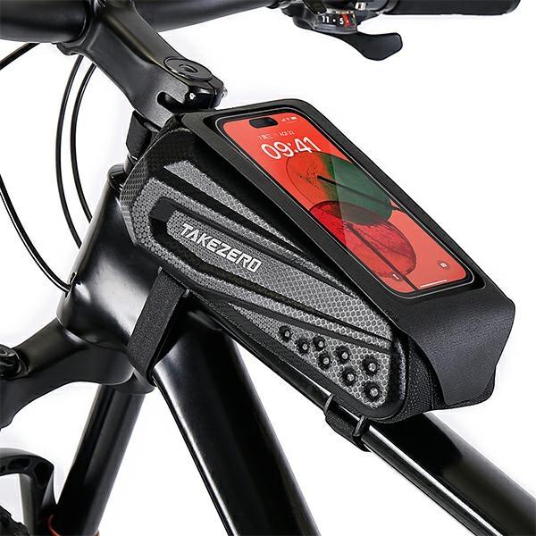 Takezerotz06 Bicycle Case/Holder Frame Bag Black/Black