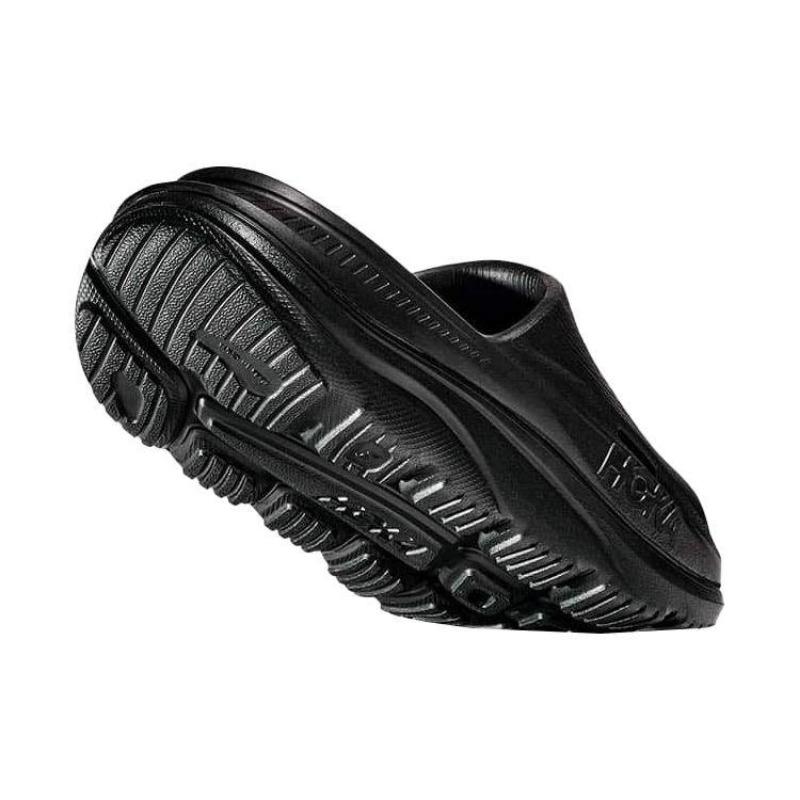 HOKA One One Ora Recovery Slide 3 Унисекс Прорезные EVA Шлепанцы Черный 1135061-BBLC