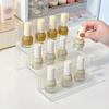 1-5 Tier Ladder Acrylic Display Stand Transparent Nail Polish Display Rack Perfume Doll Holder Cupcake Desktop Storage Organizer