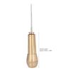 Шило для ручной строчки Шило для шитья кожи Набор инструментов с иглой для ручной строчки с латунной ручкой для ручного ремонта обуви Шило для шитья кожи