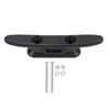Boat Cleat Black Nylon Strong Tensile Strength Dock Cleat for Marine Deck Nautical Decor