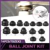 14Pcs Universal Turn To Rod Arm Ball Joint Head Dust Protection Rubber Cover Track For Car Suspension Steering Parts Accessories