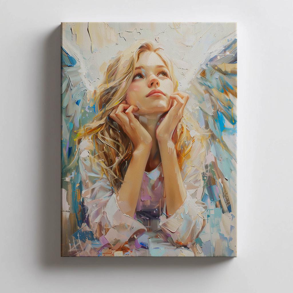 Plakat Niebiańskie Refleksje Plakat Niebiańskie Refleksje, 50X70 Cm, Rama Aluminiowa Czarna, Papier Matowy 230 Gsm