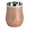 Кружка/кружка из нержавеющей стали Captain Stag для улицы, двухсторонняя кружка-тамблер с вакуумной крышкой, 240 мл, с изоляцией, сталь, бронза, UY-7073