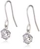 [Official] ESTELLE Women's Earrings, 18K White Gold with Cubic Zirconia (M), 0231-3442-0018-0000