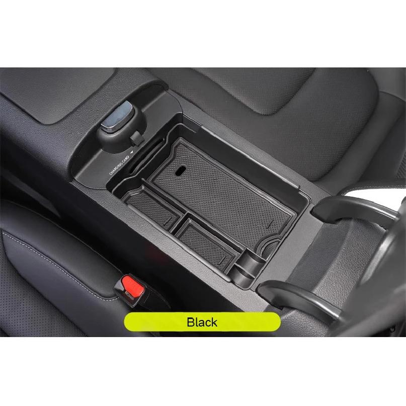 ABS Car Armrest Center Storage Box Container Glove Organizer Case for Mercedes Smart Elf #1 Car Box Accessories
