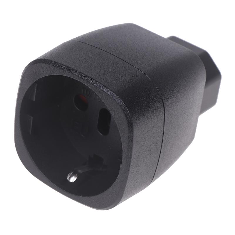 Евро-C14 3-контактный адаптер для вилки 10A 250V Eu Germany to IEC60320 Male Conversion Converter Adapter для шкафа PDU UPS