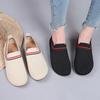 Flying Woven Breathable Women's Single Shoes 2025 Summer New Flat-soled Soft-soled One-pedal Lazy Shoes Fashionable Casual Doudou Shoes