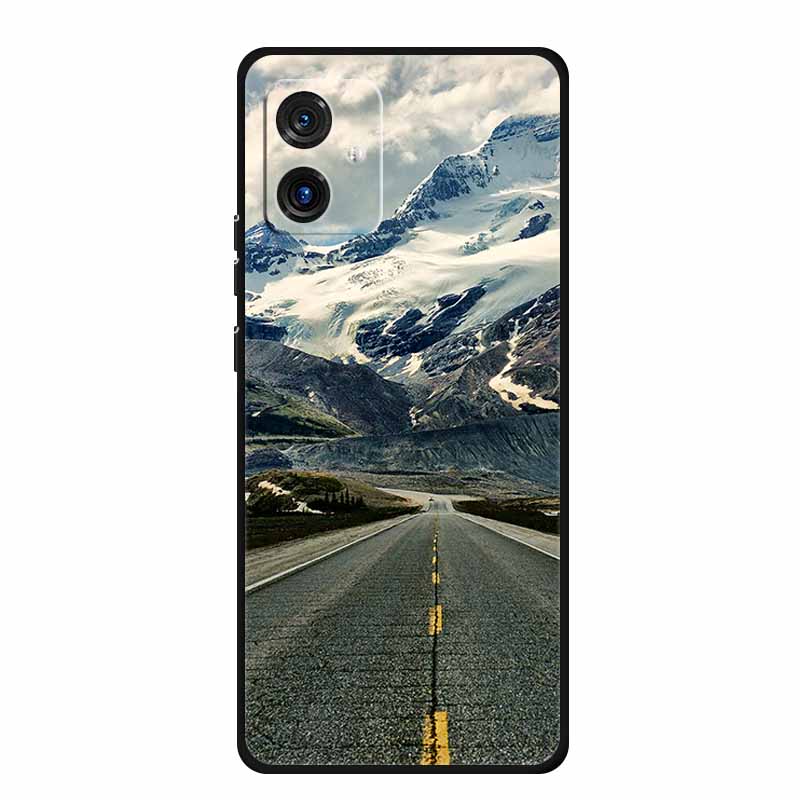 For Motorola G14 4G Case Animals TPU Silicone Soft Cover Phone Cases for Moto G14 G 14 MotoG14 PAYF0010IN Shockproof Wolf Fundas