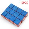 12PCS Durable Billiard Cue Chalk No-slip Table Tennis Supplies Simplicity Chinese Eight Balls