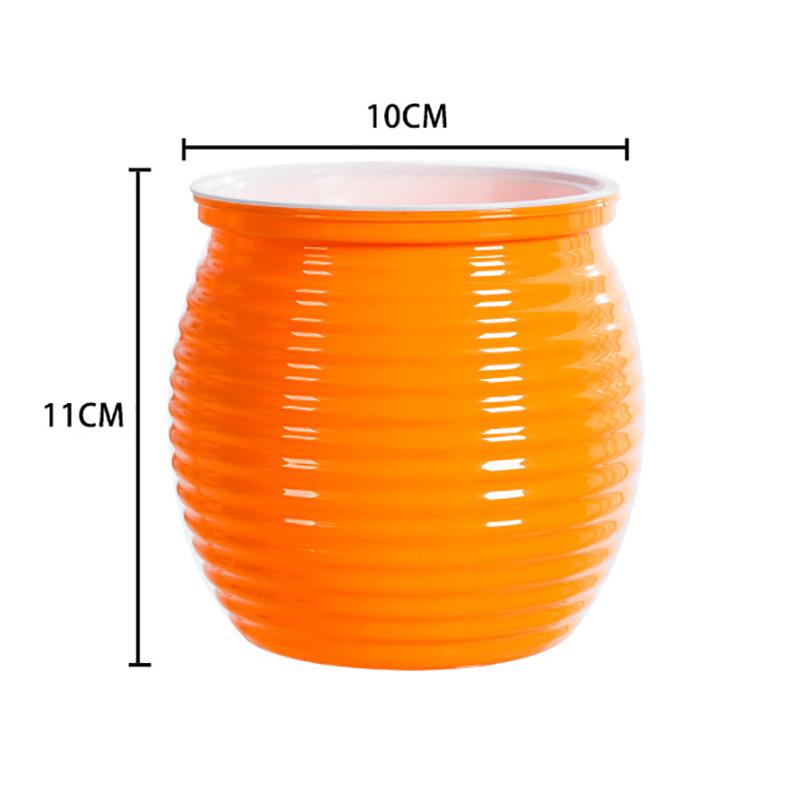 Самополивающийся горшок с прозрачным спиральным дизайном для орхидей и сциндапсусов Ленивый настольный гидропонный цветочный горшок
