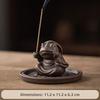 Ceramics Tabletop Incense Base Toad Fairy Incense Stick Burner  Zen Space
