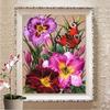 5D DIY Diamond Painting Butterflies and Flowers Embroidery Cross Stitch Rhinestone Mosaic Home Decor