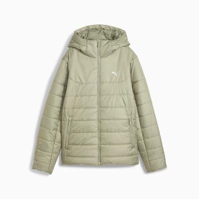 Puma ESS HOODED PADDED Women's Down Jacket Green 68523182 R S
