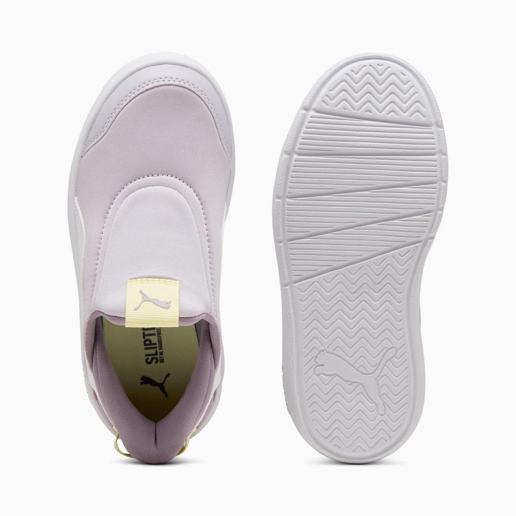 Puma COURTFLEX V3 SLIPTECH PS girls' shoes purple 39973408 size 28.5