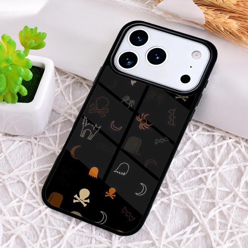 БУ! Чехол для телефона 'Счастливый Хэллоуин Тыква' для iPhone 17 Air 16 15 11 12 14 13 Pro Max Ударопрочный чехол