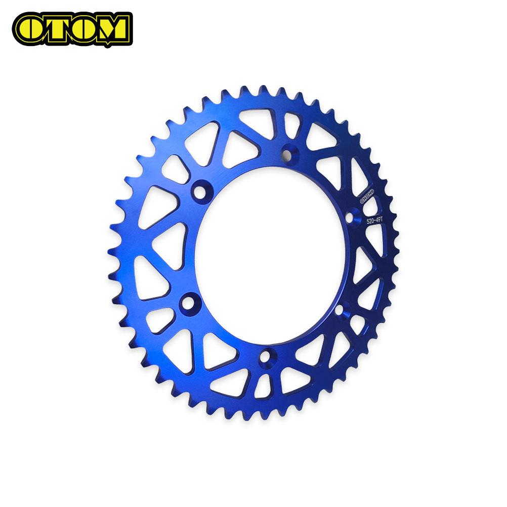 For SHERCO 2014-2024 Motorcycle Rear Chain Sprocket Aluminum Alloy Plate 520 49T SE SEF 125 250 300 450 500 Accessories Bikes