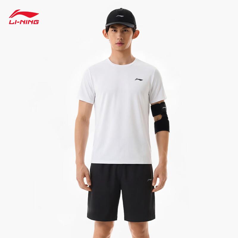 Li-Ning Мужской летний комплект: топ с коротким рукавом и шорты
