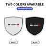 1/2pcs 3D Car Styling Shield Emblem Badge Metal Stickers Decor Decals For Nissan Nismo Qashqai Teana X Trail T32 T31 Tiida Juke