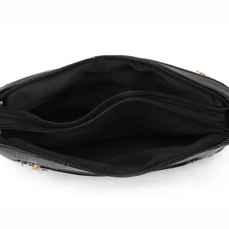 Модная простая женская дизайнерская сумочка Высококачественная маленькая сумка-мессенджер Однотонная сумка через плечо кроссбоди Клатч