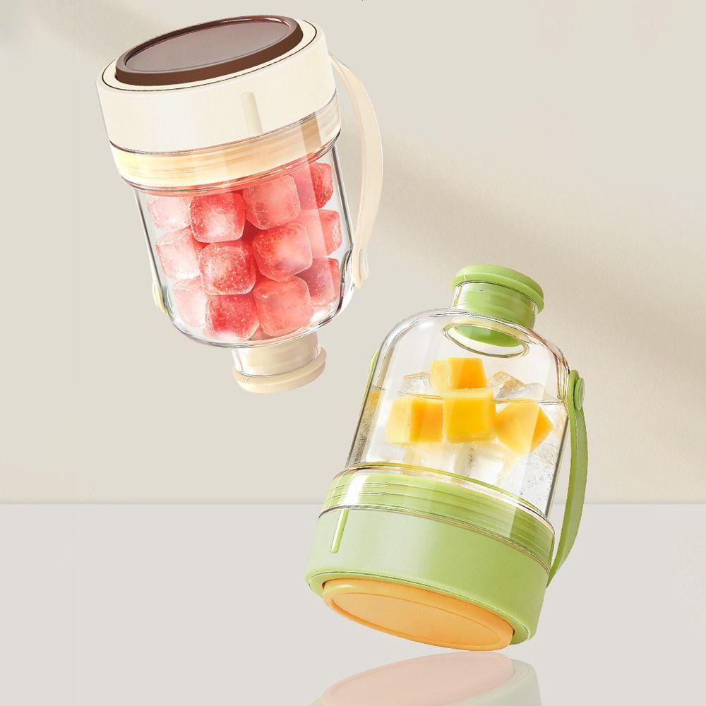 Anti-leakage Water Bottle Ice Cube Tray Water Injection Ice Cube Mold Ice Tray Mold Summer