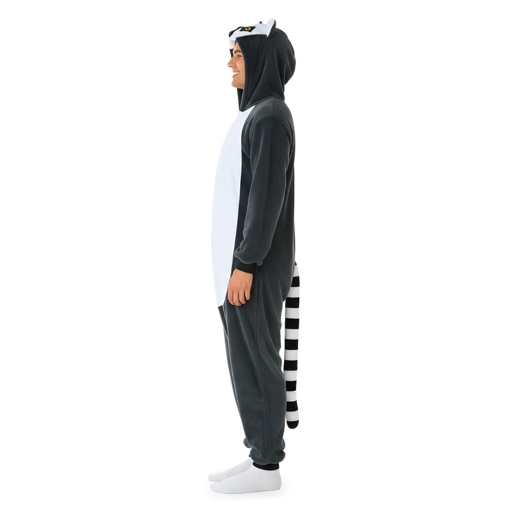 Onesie Kigurumi Pajamas Costume Lemur : 145 - 155Cm