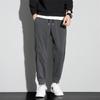 Casual Sweatpants Summer New Loose Large Size Tied Feet Splicing Personalized Trendy Pants Men