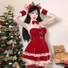 Large size catty new Christmas clothing fun Christmas elk COS Christmas day performance clothing sexy Christmas
