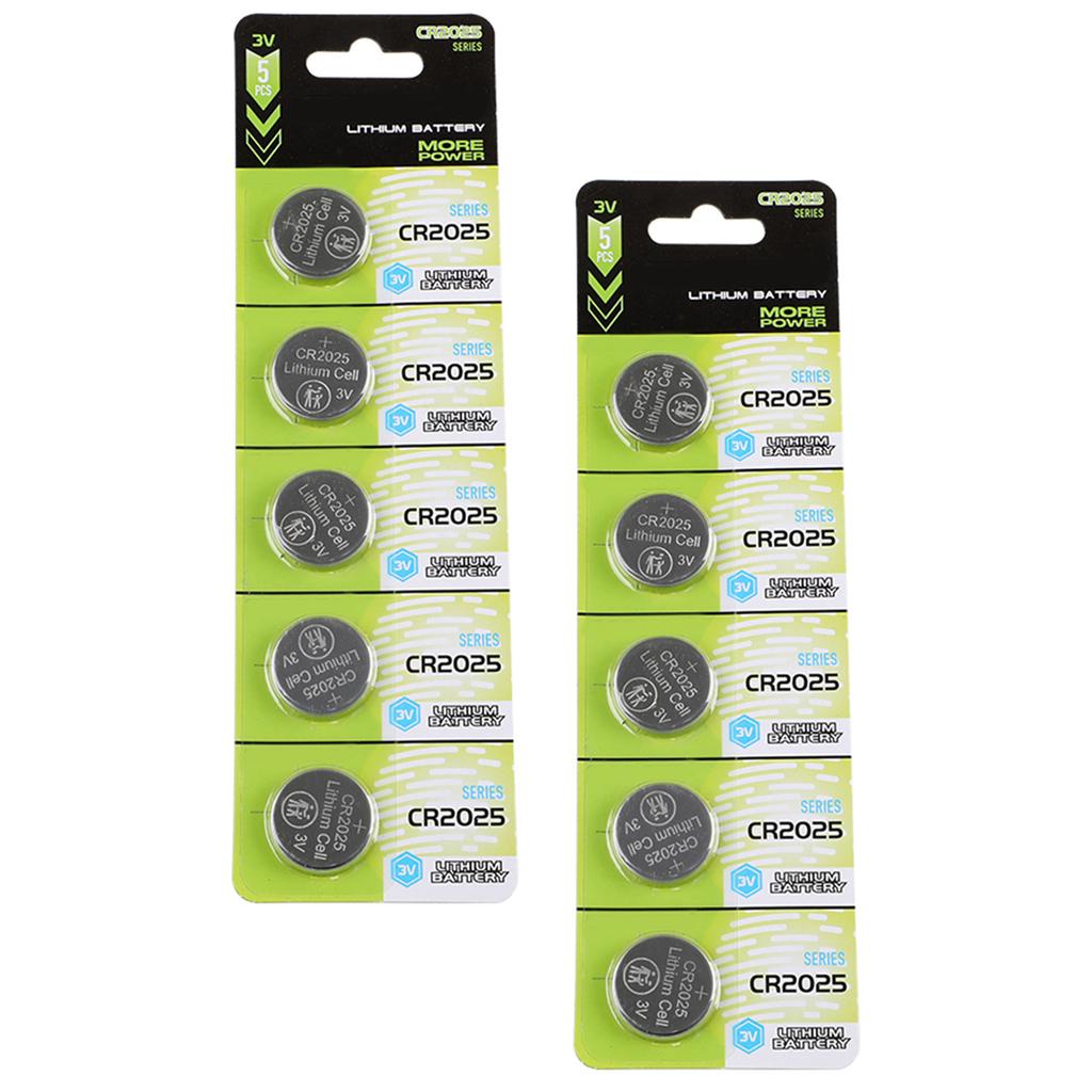 10/5 шт. CR2025 3 В батарейки-таблетки надежные источники питания CR2025 батарейки для устройств бесключевого доступа аксессуары