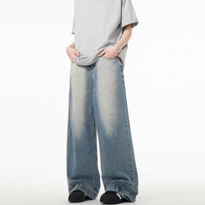Женские перевернутые широкие джинсы с высокой талией: Весенняя модная тенденция