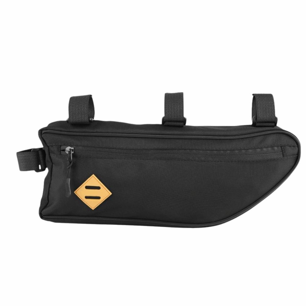 Сумка на раму велосипеда треугольной формы большой вместимости, черная, сумка на переднюю верхнюю трубу велосипеда, велосипедное оборудование