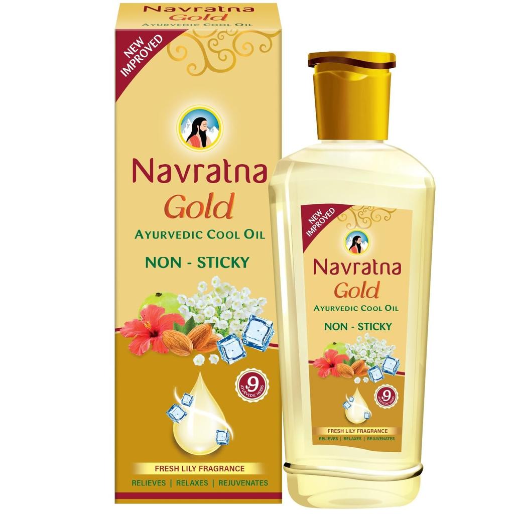 @ Navratna Gold Cool Масло Нелипкое 200 мл UKR71_СКИДКА 60%