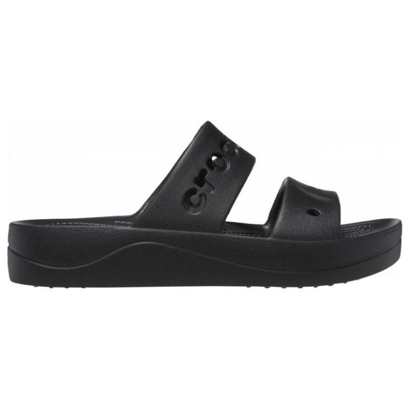 Crocs Baya Platform Clog Comfortable and Lightweight Slide Sandals Unisex Black