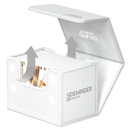 Ultimate Guard Sidewinder 80+ Xeno Skin, Monochrome (White)