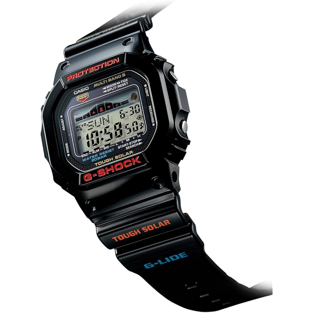 Casio G-Shock G-LIDE Радиоуправляемые Солнечные Часы GWX-5600-1JF Мужские Черные [Официальный Японский Продукт]