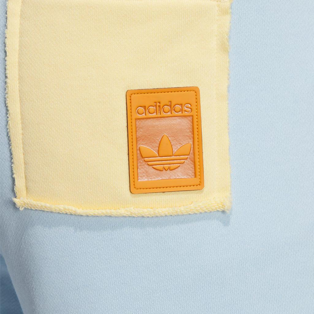 Adidas Originals X Melting Sadness CNY Edition Rabbit Year Logo Spliced Color-Block Joggers Unisex Bottoms White HY7258