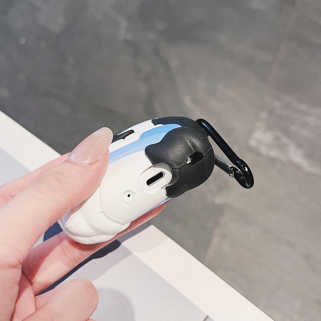 Ocean killer whale AirPods 1 /1 protective case pro1 wireless bluetooth 1/1 generation earphone case pro1 silicone