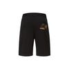 Evisu FW23 Спортивные шорты с вышивкой чайки, облегающие, мужские, черные 2ESHTM3ST356SLCT