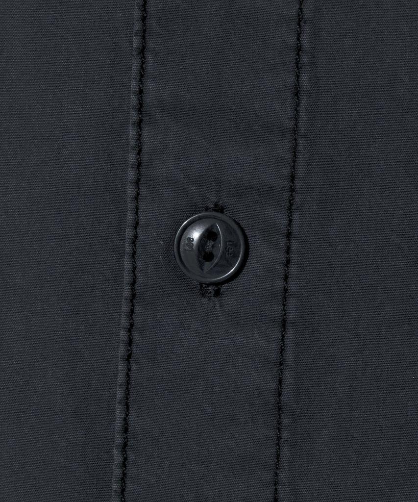 LEE Two-Pocket Dyed Short Sleeve Shirt Charcoal