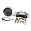 2" 52mm Water Temperature Gauge with Sensor Adapter 40-120℃ 100-250℉ Water Temp Meter for Gasoline Racing Car Automobile 12V