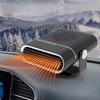 24V Портативный автомобильный обогреватель-вентилятор Быстрый нагрев Двойной дефлектор Размораживатель Удаление снега Осушитель лобового стекла для зимнего вождения