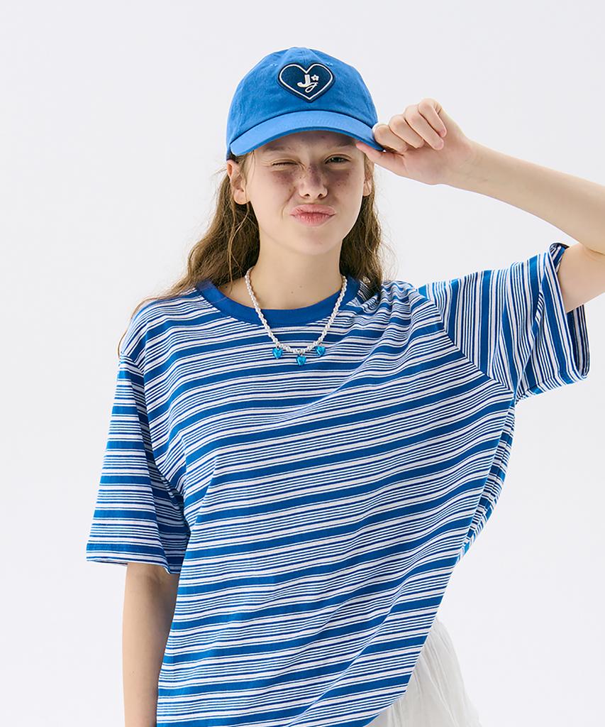 JUNEJUNE SPACE Vol13.Stripe T_Blue(Vol13.Stripe T_Blue)