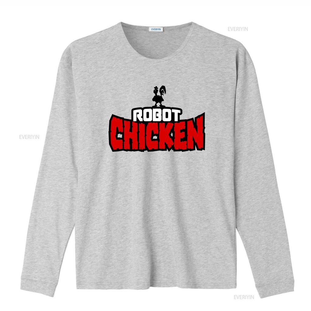 ROBOT CHICKEN TV Show T Shirt Unique and Stylish Design for Fans vintage Washed homme Comfortable Stretched Slightly fashion
