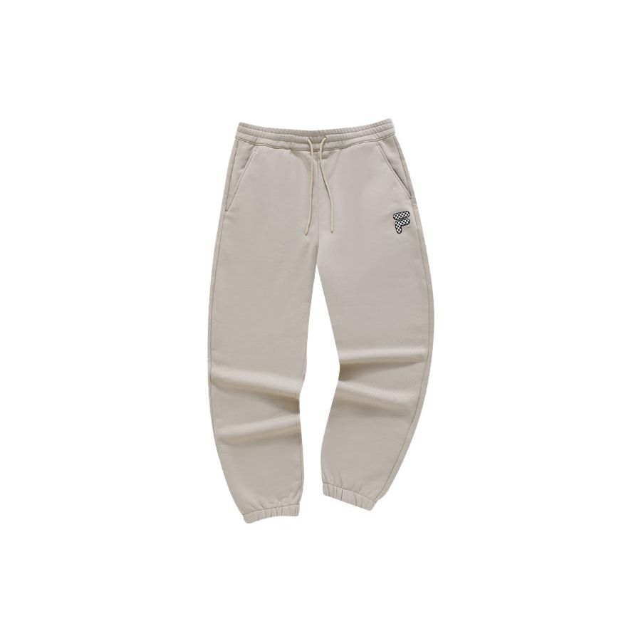 Fila Fusion Спортивные брюки FOB Series однотонные со средней посадкой, зауженные, из флисового трикотажа, мужские брюки Jipi-Color T11M343603F-LK