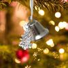 Christmas Bell Ornament Decor Decorative Tree Hanging Decoration for Fireplace