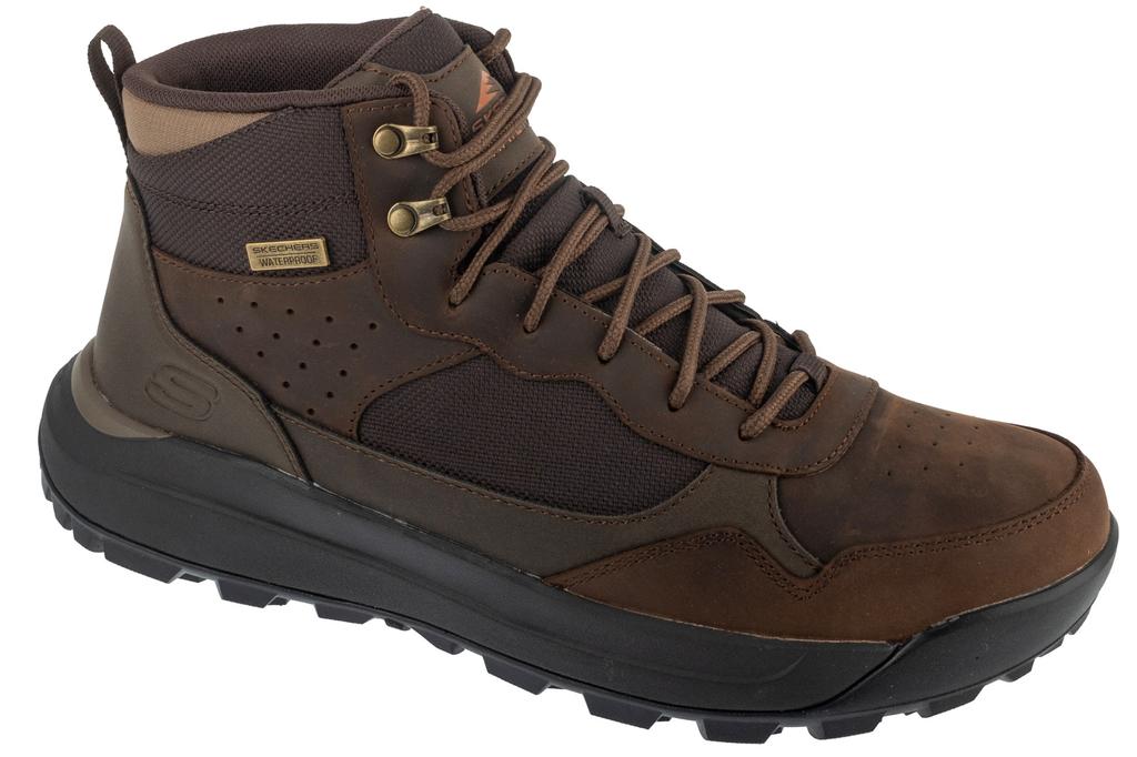 Skechers Cambert - Harlan, Мужские коричневые туфли на шнуровке