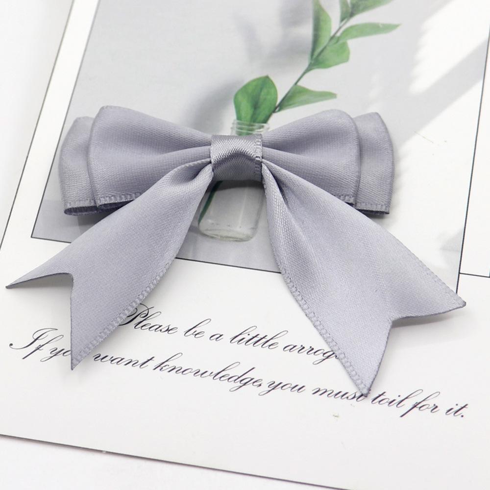 2,5 см полиэстер с двойным ласточкин хвостом бант на талию сделай сам цветок ручной работы